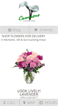 Mobile Screenshot of cameronsflowershop.com